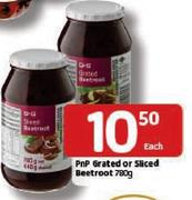Pnp Grated Or Sliced Beetroot-780g