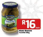Miami Gherkins-380g