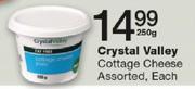 Crystal Valley Cottage Cheese-250gm