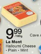 La Mont Halloumi Cheese Plain/Mint-100gm