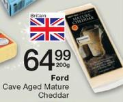 Ford Cave Aged Mature Cheddar-200gm