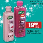 Radox Foam Bath-300ml Each
