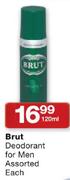 Brut Deodorant For Men-120ml