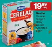 Nestle Cerelac Stage 1 Baby Cereal-250gm