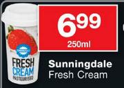 Sunningdale Fresh Cream-250ml