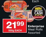Enterprise Meat Rolls Assorted-500g Each