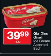 Ola Gino Ginelli Ice Cream Assorted-1.5Ltr