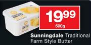 Sunningdale Traditional Farm Style Butter-500g