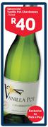 Simonsvlie Vanilla Pot Chardonnay 750ML