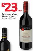 Robertson Winery Chapel Wines Assorted-750ml
