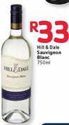 Hill & Dale Sauvignon Blanc-750ml