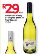 Robertson Winery Sauvignon Blanc Or Chardonnay-750ml