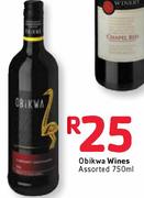 Obikwa Wines Assorted -750ml