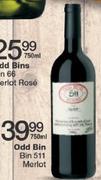 Odd Bins Bib 511 Merlot-750ML
