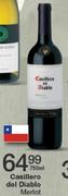 Casillero Del Diablo Merlot-750ML