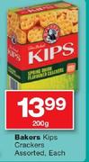Bakers Kips Crackers-200g