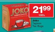 Joko Tagless Tea Bags-100's