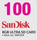 SanDisk 8GB Ultra SD Card