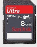 SanDisk 8GB Ultra SD Card