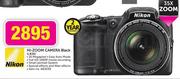 Nikon Hi-Zoom Camera Black L830