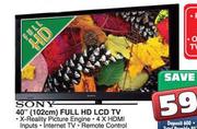 Sony Full HD LCD TV(102Cm)(KDL-40CX520)