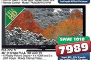 Sony Full HD LCD TV(117Cm)(KDL-46CX520)