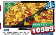 JVC Full HD LED TV(140Cm)(LT-55N800)