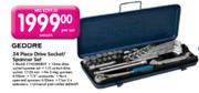 Gedore Drive Socket And Spanner set-34 Piece