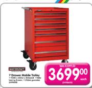 Mastercraft 7 Drawer Mobile Trolley