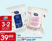 TLC Deep Cleanse Facial Wipes-40