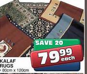 Kalaf Rugs-(80cmX120cm) Each