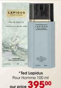 Ted Lapidus Pour Homme-100ml