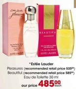 Estee Lauder Pleasures Eau De Toilette-30ml