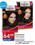 Schwarzkopf Palette Deluxe or Easy Streaks