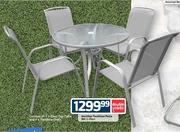 Meridian Textilene Patio Set-5 Piece