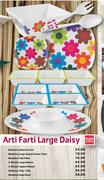 Melamine Large Square Dinner Plate