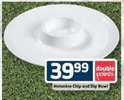 Melamine Chip and Dip Bowl