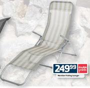 Meridian Folding Lounger