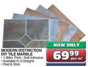 Modern Distinction Diy Tile Marble-per sqm