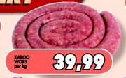 Karoo Wors-Per kg