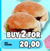 Beef Burgers-2's