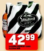 Savanna Premium Cider-6x330ml NRB