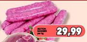 Mutton Bangers-Per kg