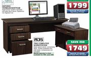 MJS Trio Computer Workstation 
