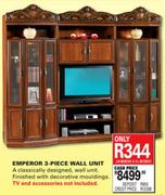 Emperor 3-Piece Wall Unit