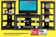 Clifford Entertainment Unit-3 Piece