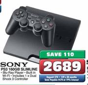 Sony PS3 160GB Slimline