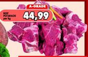 Beef Potjiekous Per kg