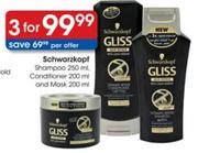 Schwarzkopf Mask-3x200ml
