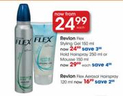 Revlon Hold Hairspray-250ml Or Mousse-150ml